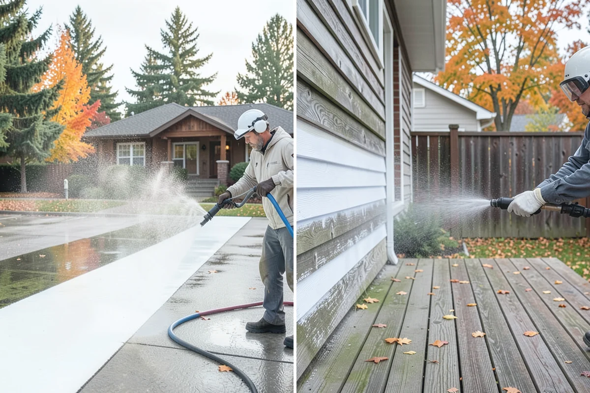 Outdoor Fireplace Cleaning in Roy, Pierce County, WA - Clear ash and loose debris from the firebox area