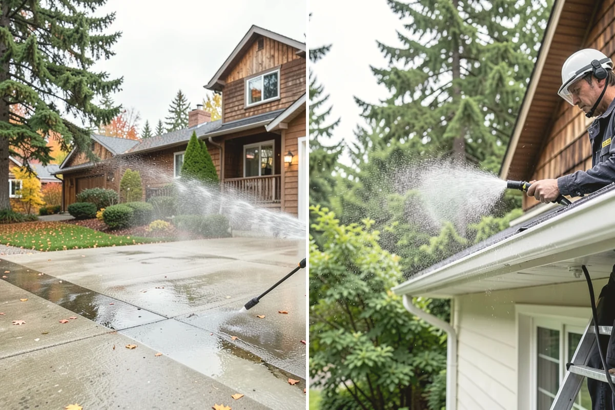 Outdoor Fireplace Cleaning in Ruston, Pierce County, WA - Clear ash and loose debris from the firebox area
