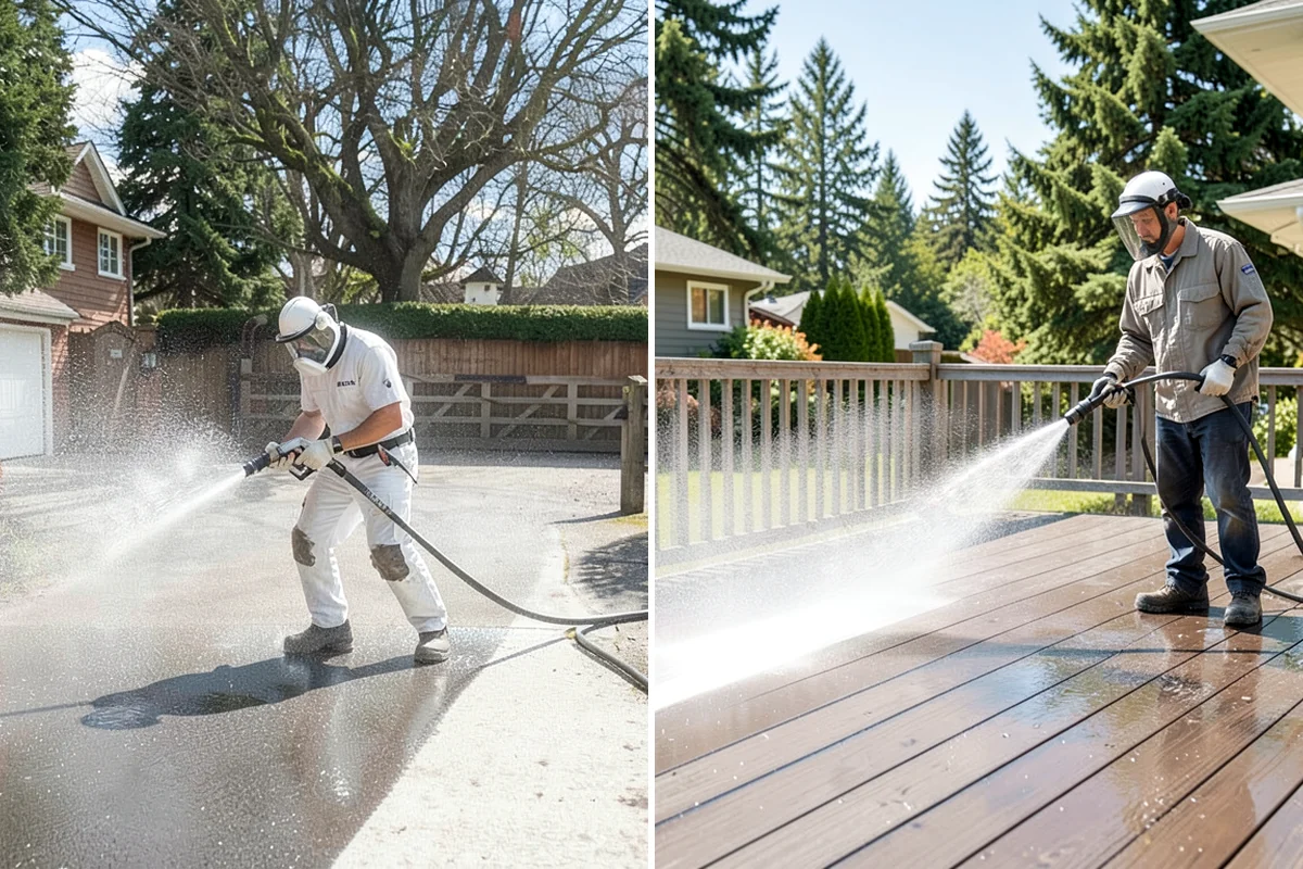 Outdoor Fireplace Cleaning in Seattle, King County, WA - Clear ash and loose debris from the firebox area