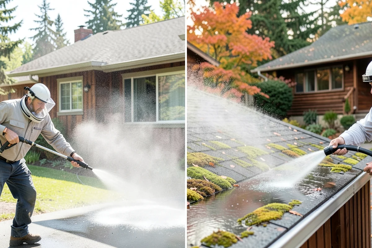 Outdoor Fireplace Cleaning in Sedro-Woolley, Skagit County, WA - Clear ash and loose debris from the firebox area