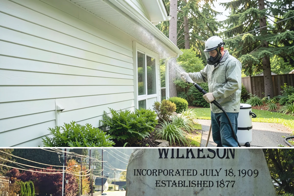 Outdoor Fireplace Cleaning in Wilkeson, Pierce County, WA - Spring cleaning readies the fireplace for summer evenings, and a dry day helps the masonry treatments work fully.