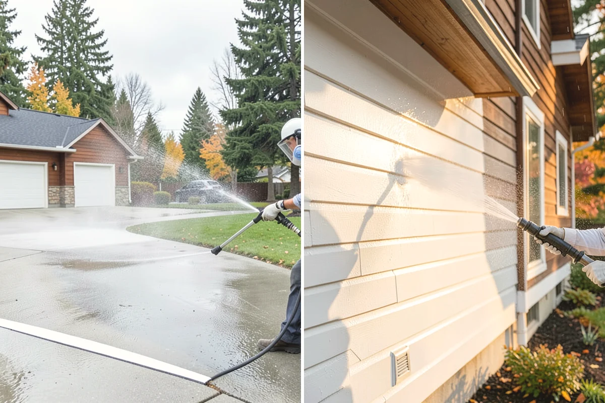Outdoor Fireplace Cleaning in Yarrow Point, King County, WA - Clear ash and loose debris from the firebox area