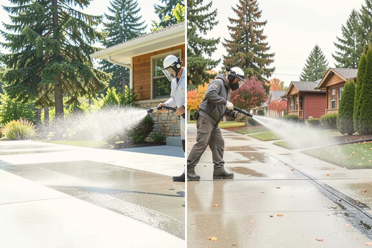 Outdoor Kitchen Appliance Cleaning in Algona, King County, WA - Cover electrical and control panels before cleaning