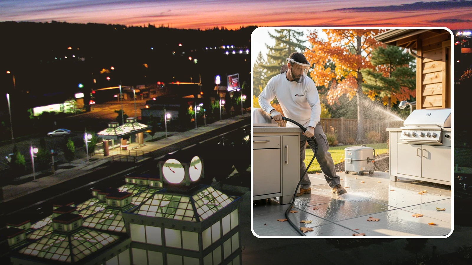 Outdoor Kitchen Appliance Cleaning in Auburn, King County, WA - We detail built-in outdoor refrigerators, sinks, and stainless cabinetry so your alfresco kitchen resists the corrosion PNW...