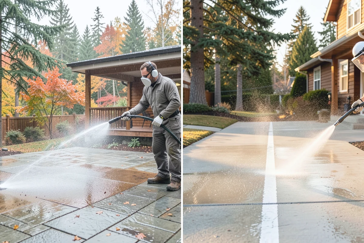 Outdoor Kitchen Appliance Cleaning in Bonney Lake, Pierce County, WA - Cover electrical and control panels before cleaning