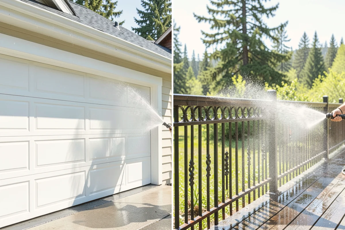 Outdoor Kitchen Appliance Cleaning in Bothell, King County, WA - Cover electrical and control panels before cleaning