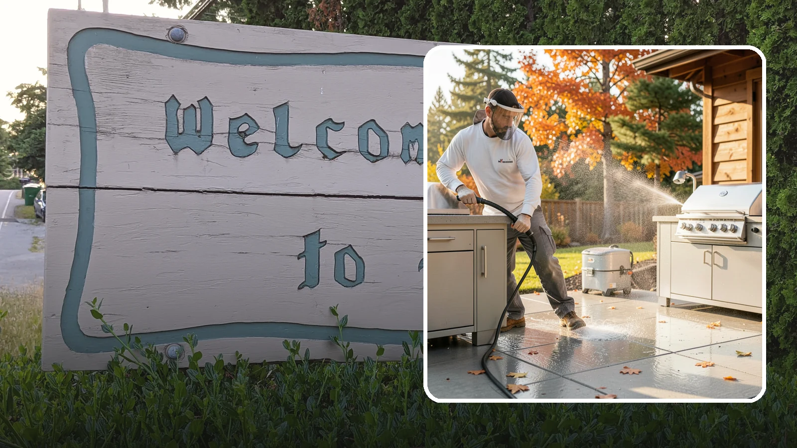 Outdoor Kitchen Appliance Cleaning in Brier, Snohomish County, WA - We detail built-in outdoor refrigerators, sinks, and stainless cabinetry so your alfresco kitchen resists the corrosion PNW...