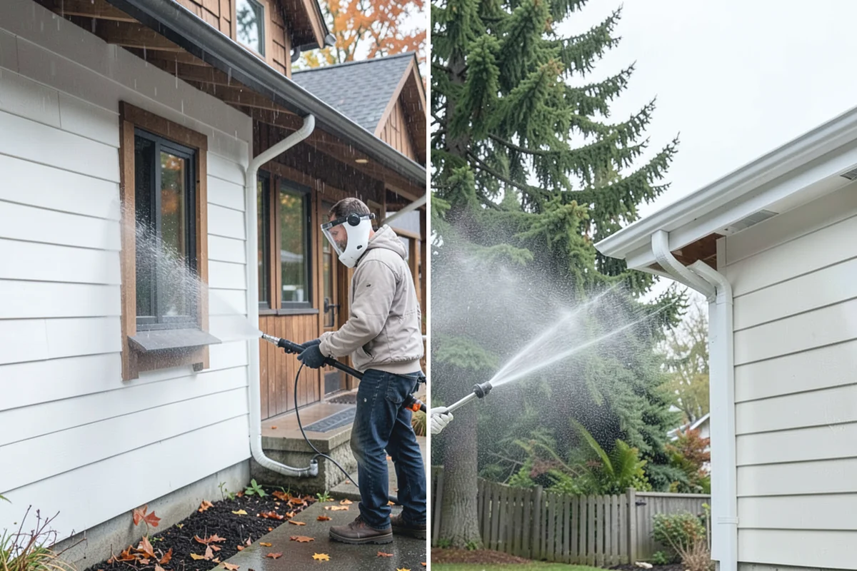 Outdoor Kitchen Appliance Cleaning in Buckley, Pierce County, WA - Cover electrical and control panels before cleaning
