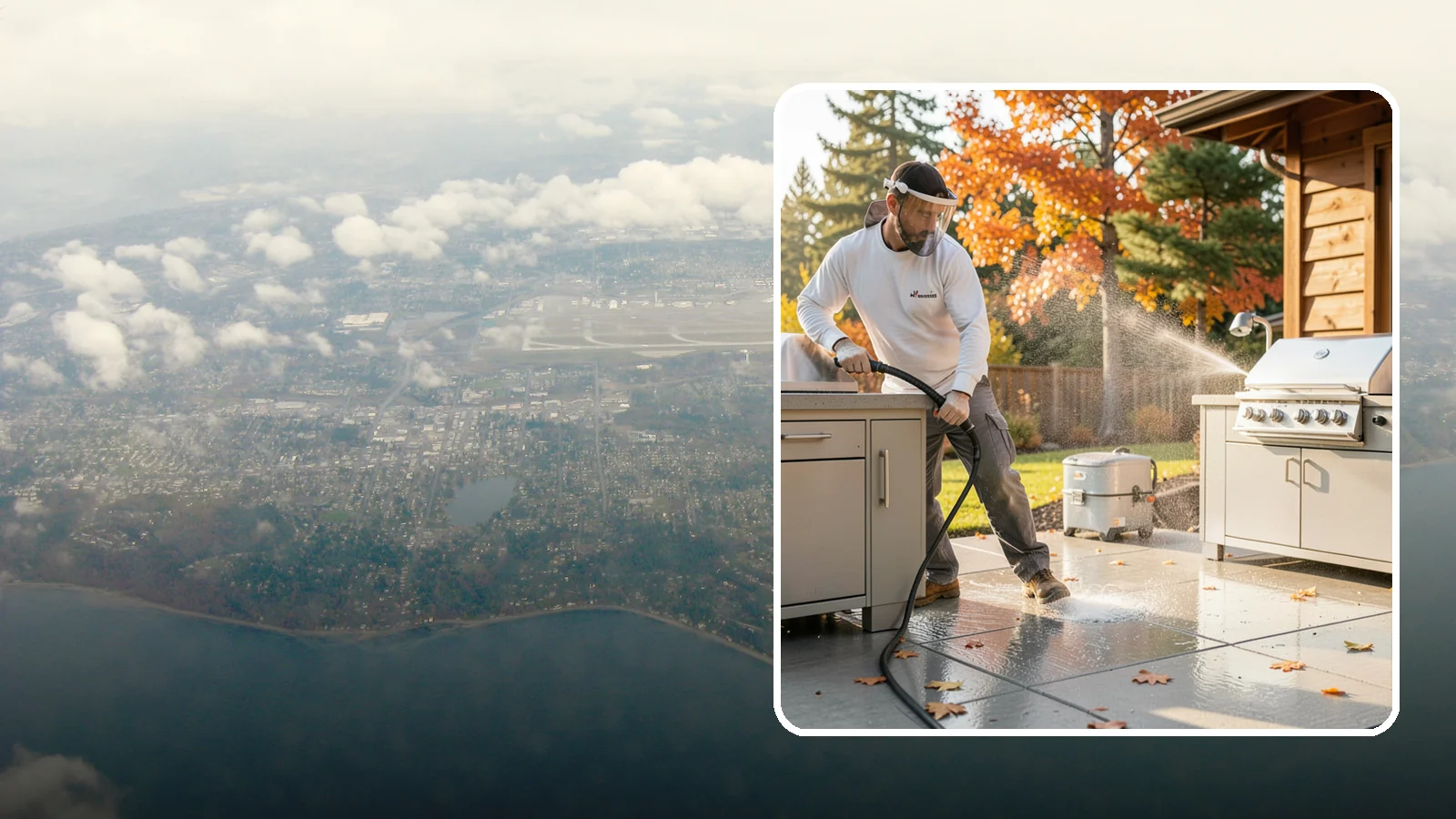 Outdoor Kitchen Appliance Cleaning in Burien, King County, WA - We detail built-in outdoor refrigerators, sinks, and stainless cabinetry so your alfresco kitchen resists the corrosion PNW...