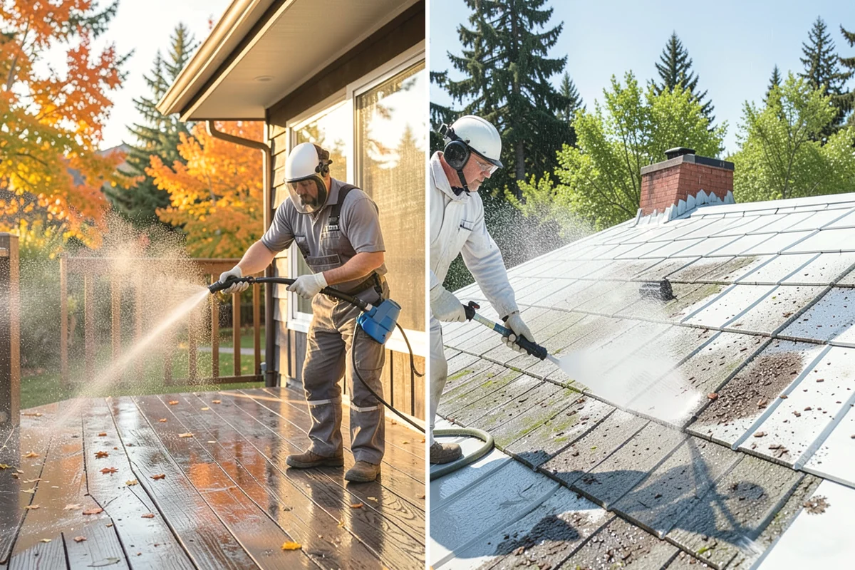 Outdoor Kitchen Appliance Cleaning in Burlington, Skagit County, WA - Cover electrical and control panels before cleaning