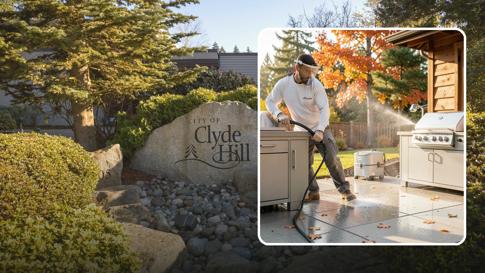 Outdoor Kitchen Appliance Cleaning in Clyde Hill, King County, WA - We detail built-in outdoor refrigerators, sinks, and stainless cabinetry so your alfresco kitchen resists the corrosion PNW...