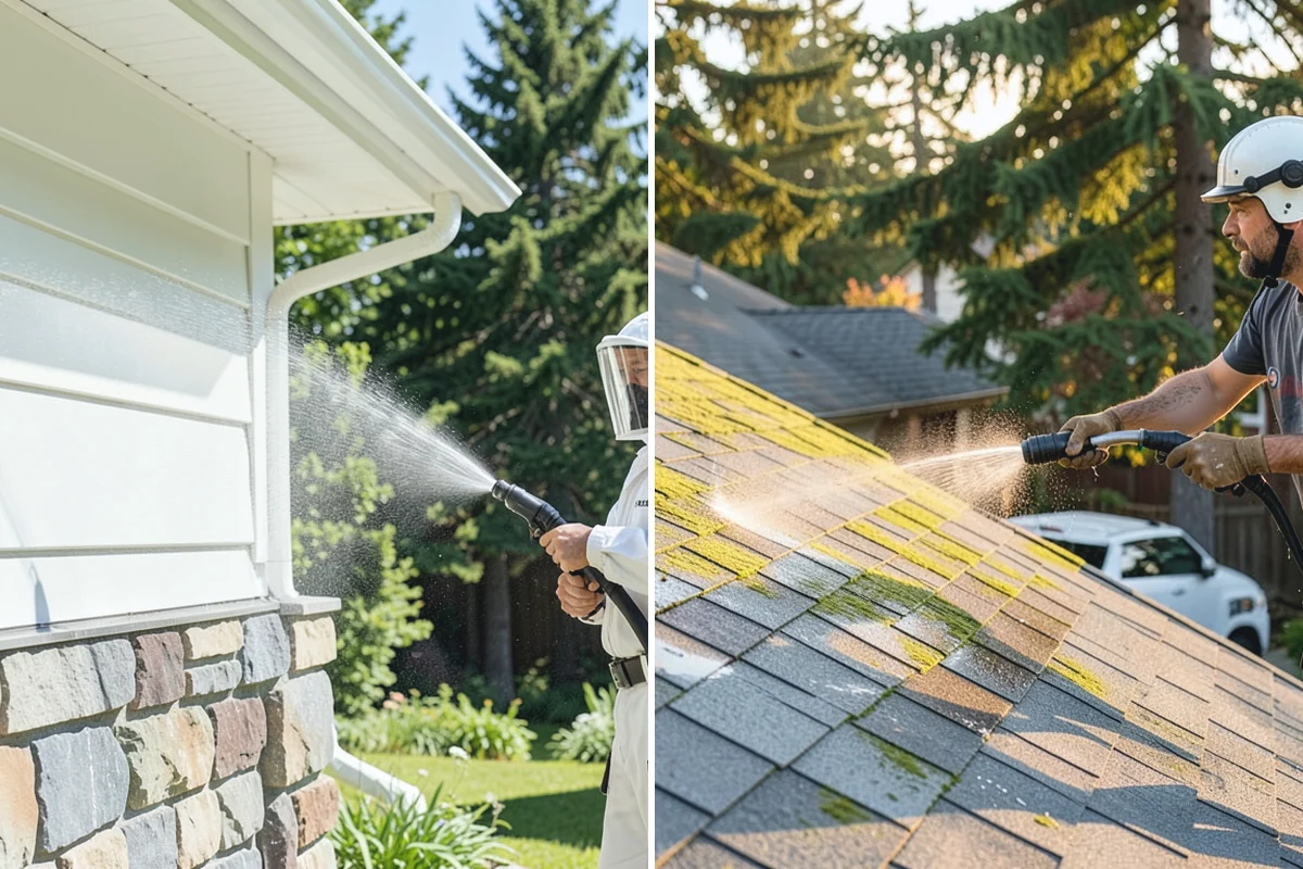 Outdoor Kitchen Appliance Cleaning in Coupeville, Island County, WA - Cover electrical and control panels before cleaning