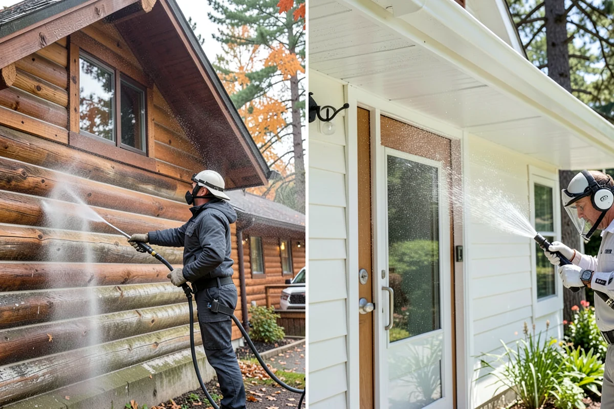 Outdoor Kitchen Appliance Cleaning in DuPont, Pierce County, WA - Cover electrical and control panels before cleaning