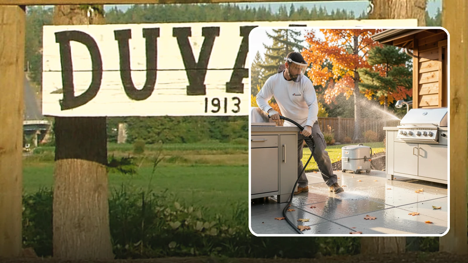 Outdoor Kitchen Appliance Cleaning in Duvall, King County, WA - We detail built-in outdoor refrigerators, sinks, and stainless cabinetry so your alfresco kitchen resists the corrosion PNW...