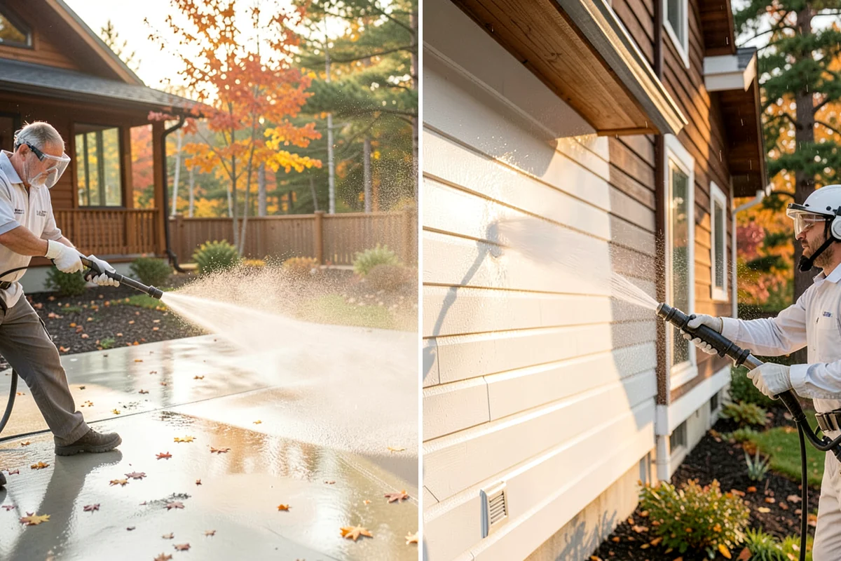 Outdoor Kitchen Appliance Cleaning in Federal Way, King County, WA - Cover electrical and control panels before cleaning