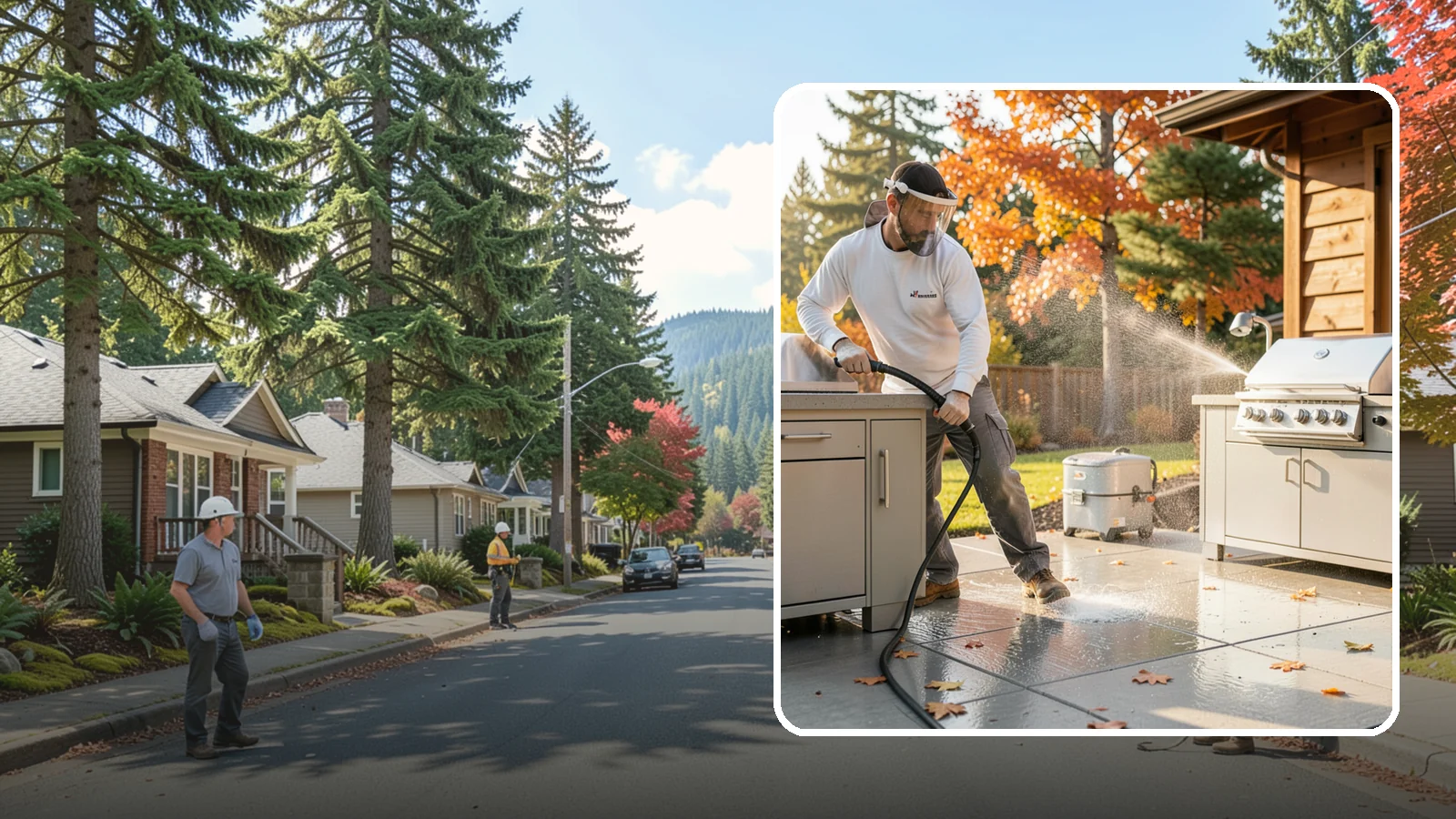 Outdoor Kitchen Appliance Cleaning in Hunts Point, King County, WA - We detail built-in outdoor refrigerators, sinks, and stainless cabinetry so your alfresco kitchen resists the corrosion PNW...