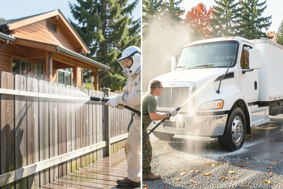 Outdoor Kitchen Appliance Cleaning in La Conner, Skagit County, WA - Cover electrical and control panels before cleaning