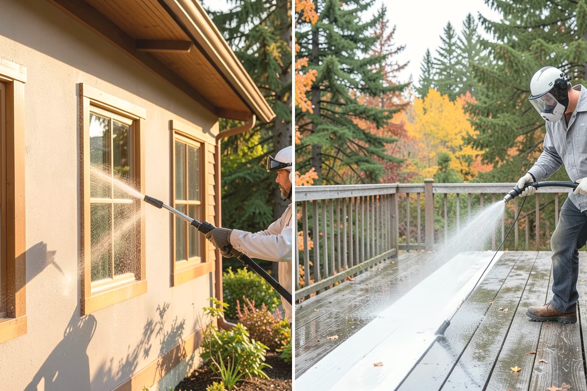 Outdoor Kitchen Appliance Cleaning in Lake Stevens, Snohomish County, WA - Cover electrical and control panels before cleaning