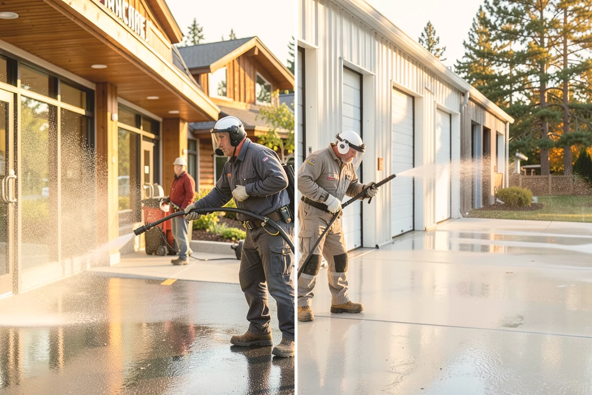 Outdoor Kitchen Appliance Cleaning in Langley, Island County, WA - Cover electrical and control panels before cleaning