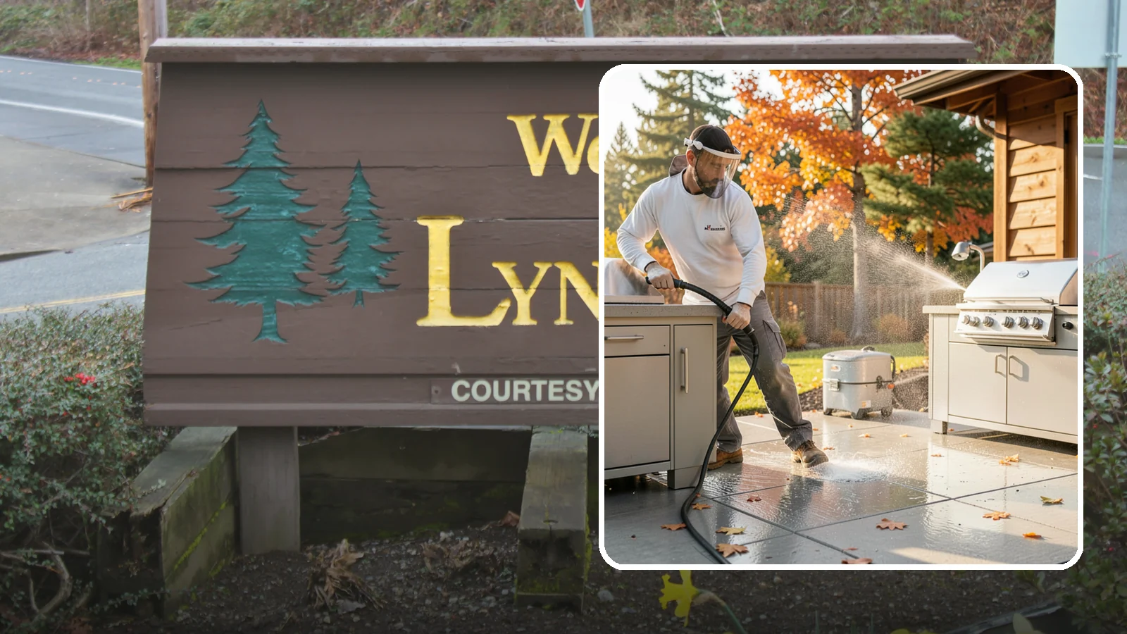 Outdoor Kitchen Appliance Cleaning in Lynnwood, Snohomish County, WA - We detail built-in outdoor refrigerators, sinks, and stainless cabinetry so your alfresco kitchen resists the corrosion PNW...