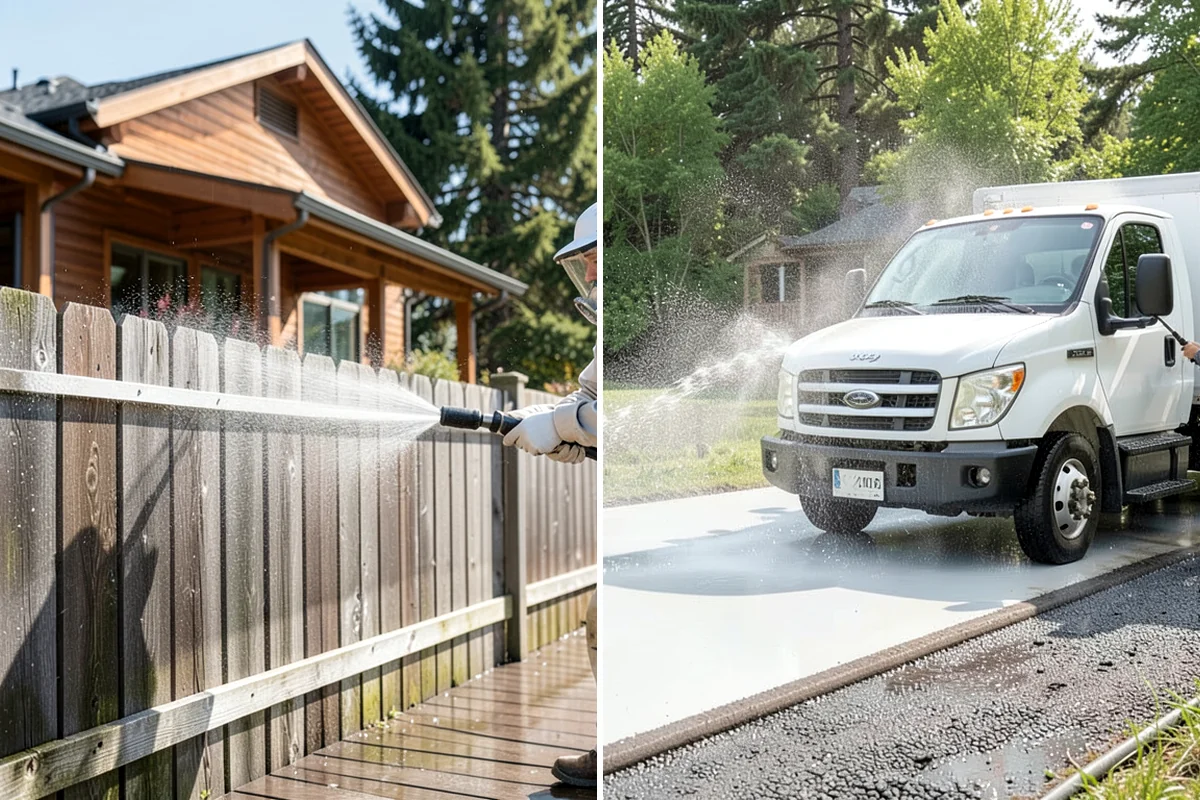 Outdoor Kitchen Appliance Cleaning in Maple Valley, King County, WA - Cover electrical and control panels before cleaning