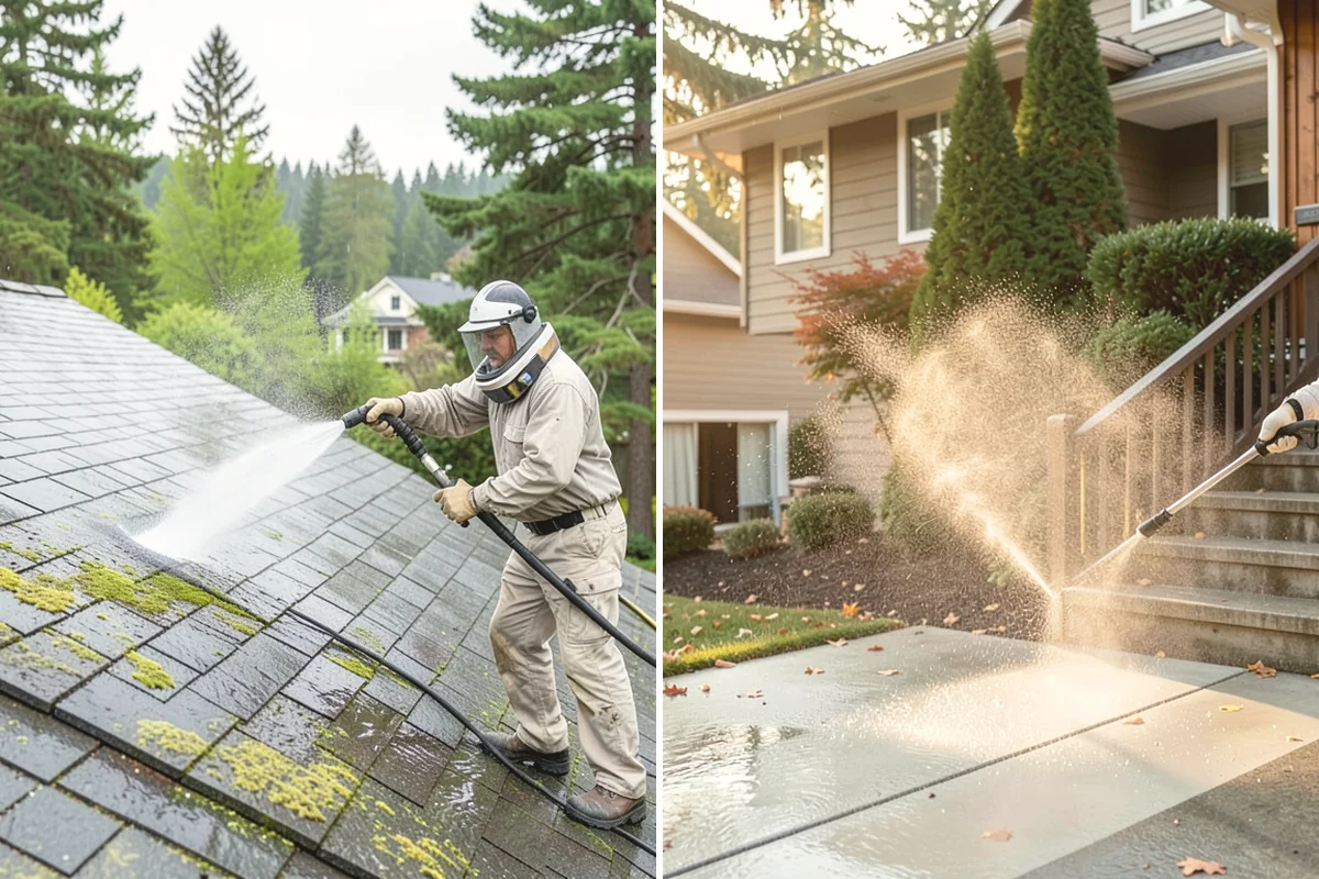 Outdoor Kitchen Appliance Cleaning in Mercer Island, King County, WA - Cover electrical and control panels before cleaning