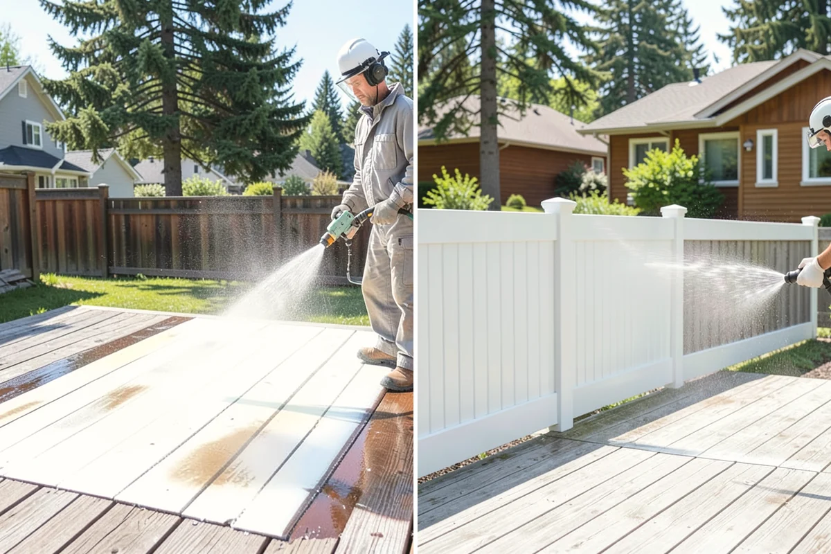 Outdoor Kitchen Appliance Cleaning in Monroe, Snohomish County, WA - Cover electrical and control panels before cleaning