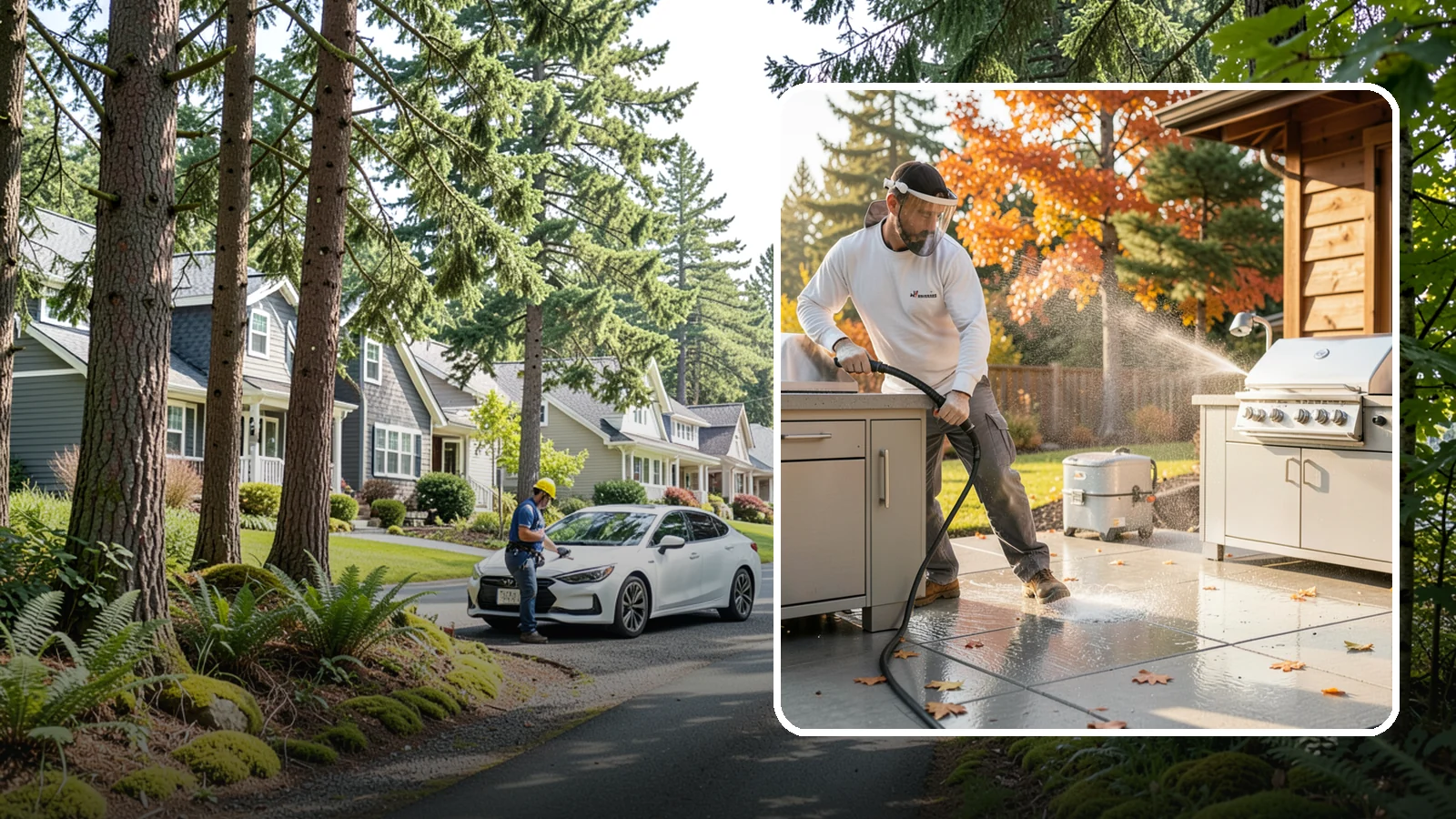 Outdoor Kitchen Appliance Cleaning in Normandy Park, King County, WA - We detail built-in outdoor refrigerators, sinks, and stainless cabinetry so your alfresco kitchen resists the corrosion PNW...