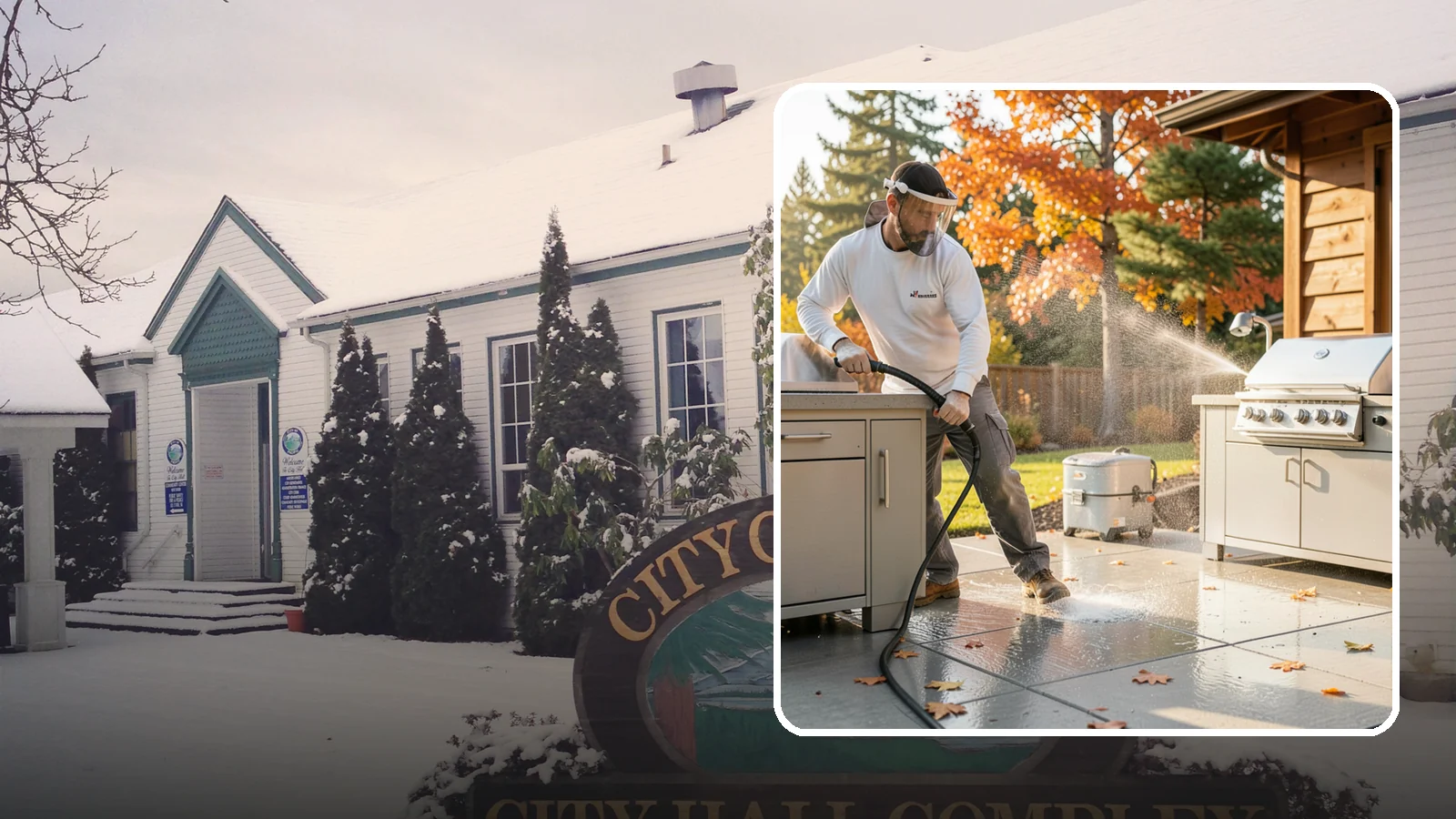 Outdoor Kitchen Appliance Cleaning in Pacific, King County, WA - We detail built-in outdoor refrigerators, sinks, and stainless cabinetry so your alfresco kitchen resists the corrosion PNW...