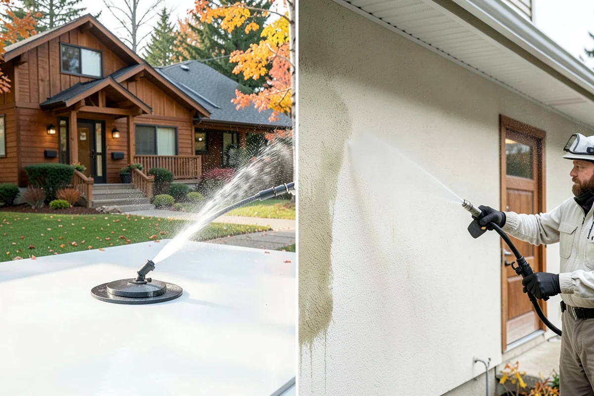 Outdoor Kitchen Appliance Cleaning in Pacific, King County, WA - Cover electrical and control panels before cleaning