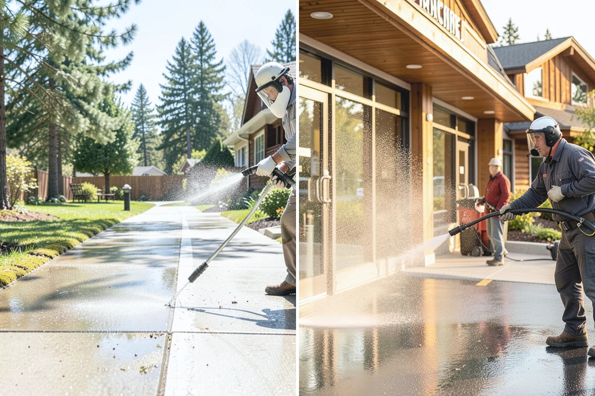 Outdoor Kitchen Appliance Cleaning in Roy, Pierce County, WA - Cover electrical and control panels before cleaning