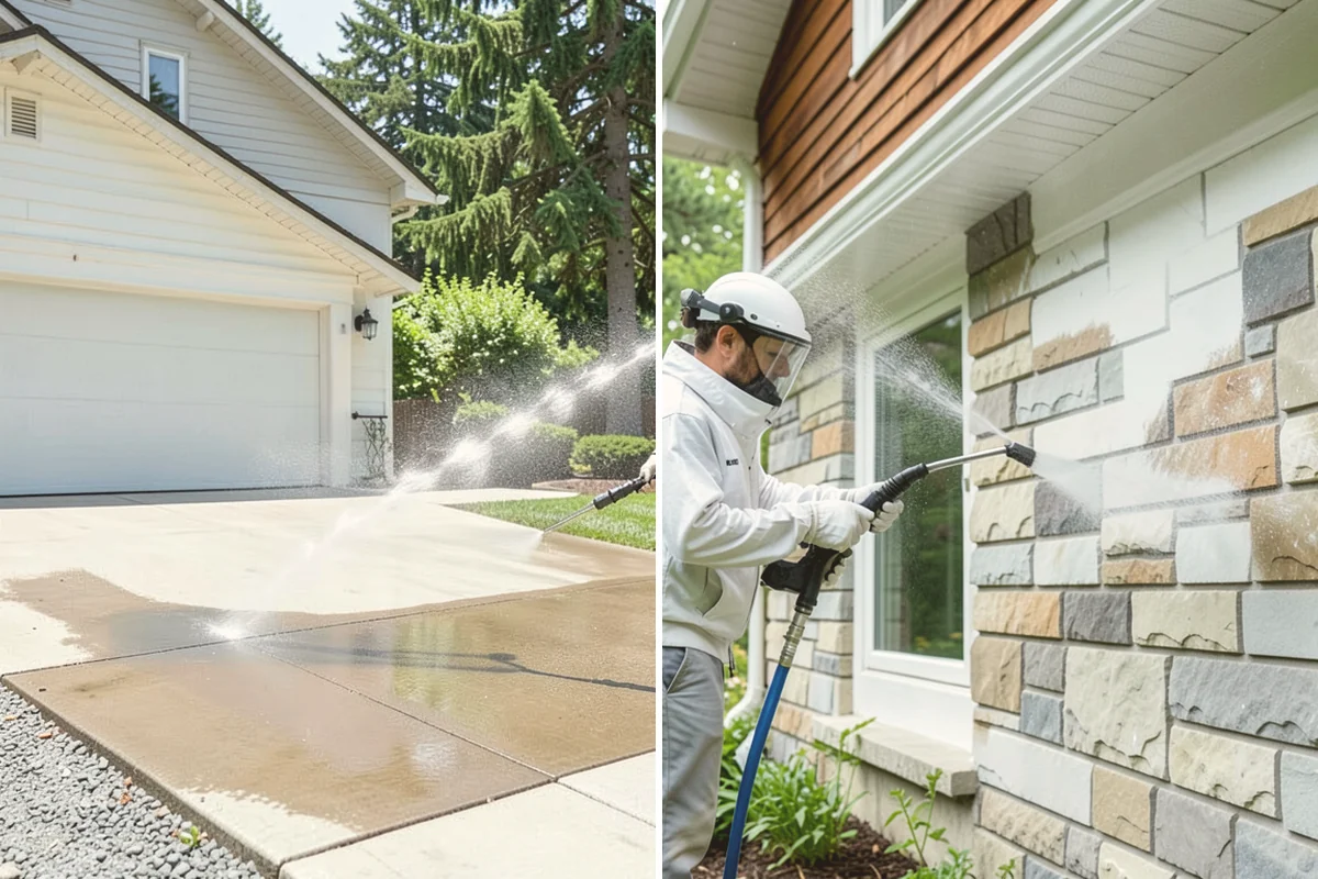 Outdoor Kitchen Appliance Cleaning in Sammamish, King County, WA - Cover electrical and control panels before cleaning