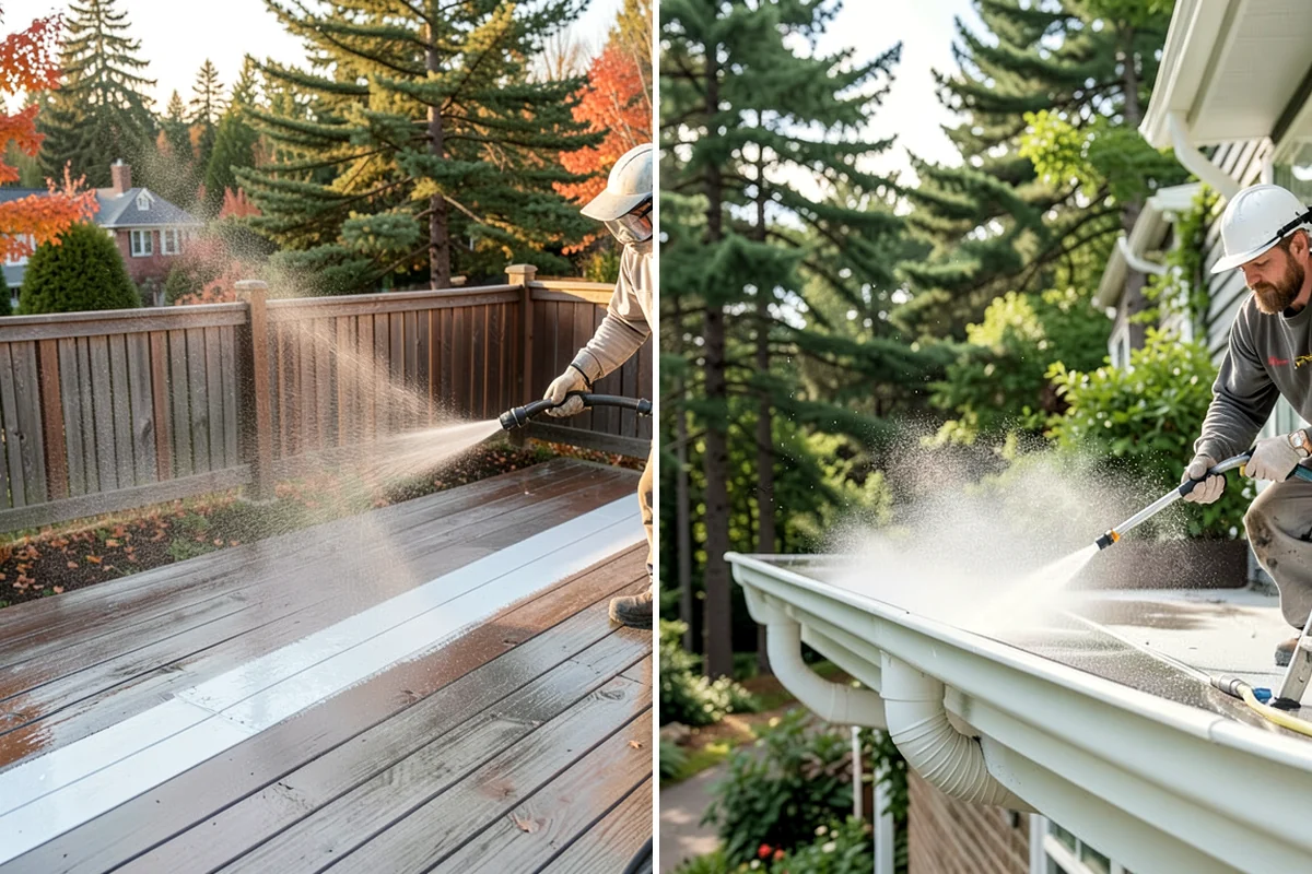 Outdoor Kitchen Appliance Cleaning in SeaTac, King County, WA - Cover electrical and control panels before cleaning