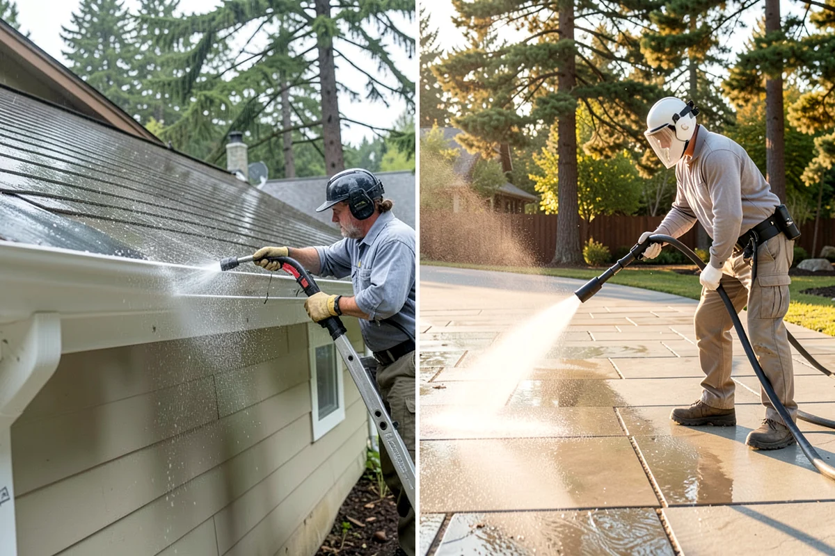 Outdoor Kitchen Appliance Cleaning in Seattle, King County, WA - Cover electrical and control panels before cleaning