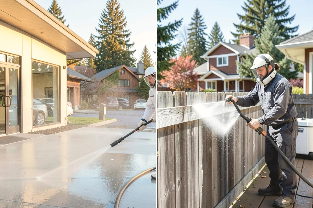 Outdoor Kitchen Appliance Cleaning in Tukwila, King County, WA - Cover electrical and control panels before cleaning