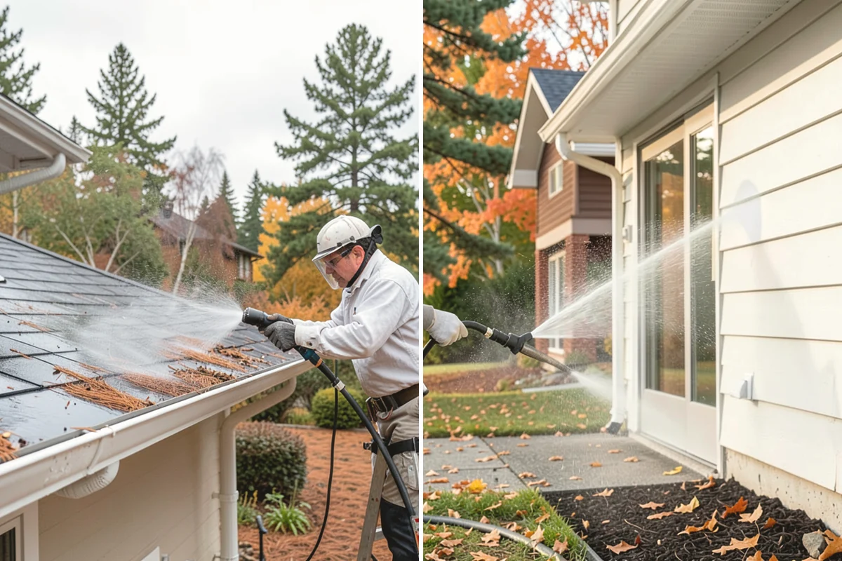 Outdoor Kitchen Appliance Cleaning in University Place, Pierce County, WA - Cover electrical and control panels before cleaning