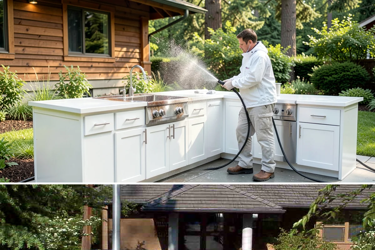 Outdoor Kitchen Appliance Cleaning in Yarrow Point, King County, WA - Plan appliance detailing in spring so your outdoor kitchen is protected and presentable through the summer entertaining season.