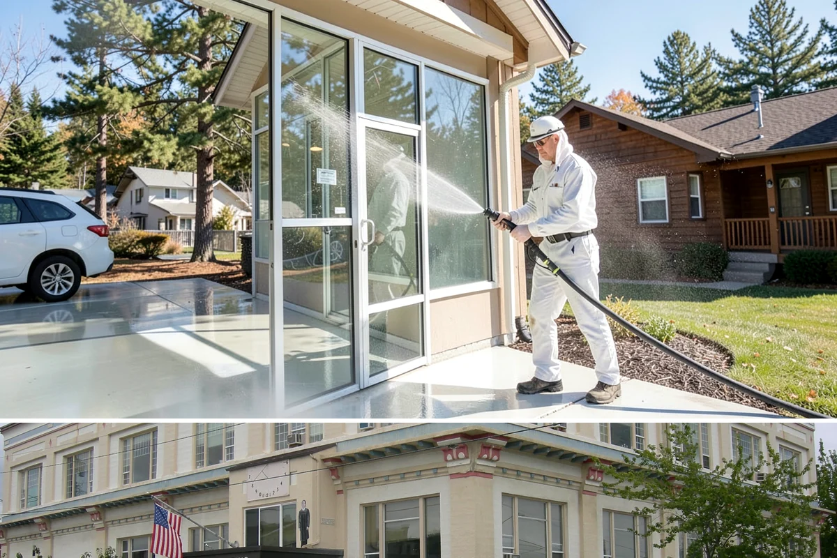 Outdoor Kitchen Cleaning in Anacortes, Skagit County, WA - Late spring is ideal so the kitchen is clean and ready as the outdoor cooking season begins.