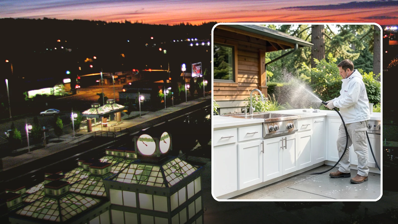 Outdoor Kitchen Cleaning in Auburn, King County, WA - Detail-clean outdoor kitchen counters, cabinetry, and surrounds to cut grease and grime without harming appliances.