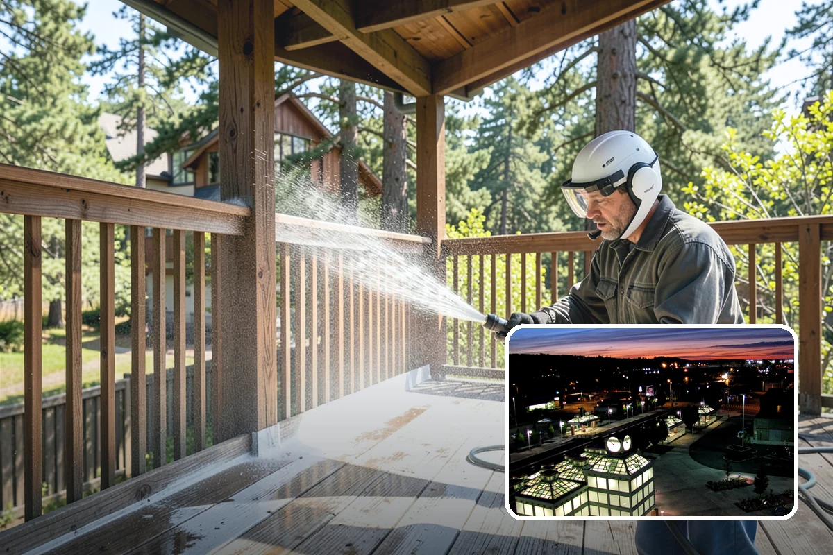 Outdoor Kitchen Cleaning in Auburn, King County, WA - Cuts cooking grease alongside weather-driven mildew