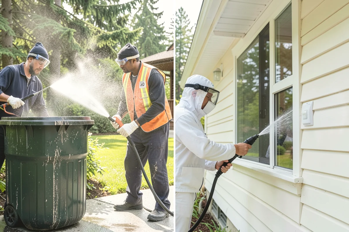 Outdoor Kitchen Cleaning in Black Diamond, King County, WA - Cover and protect appliances and utility connections