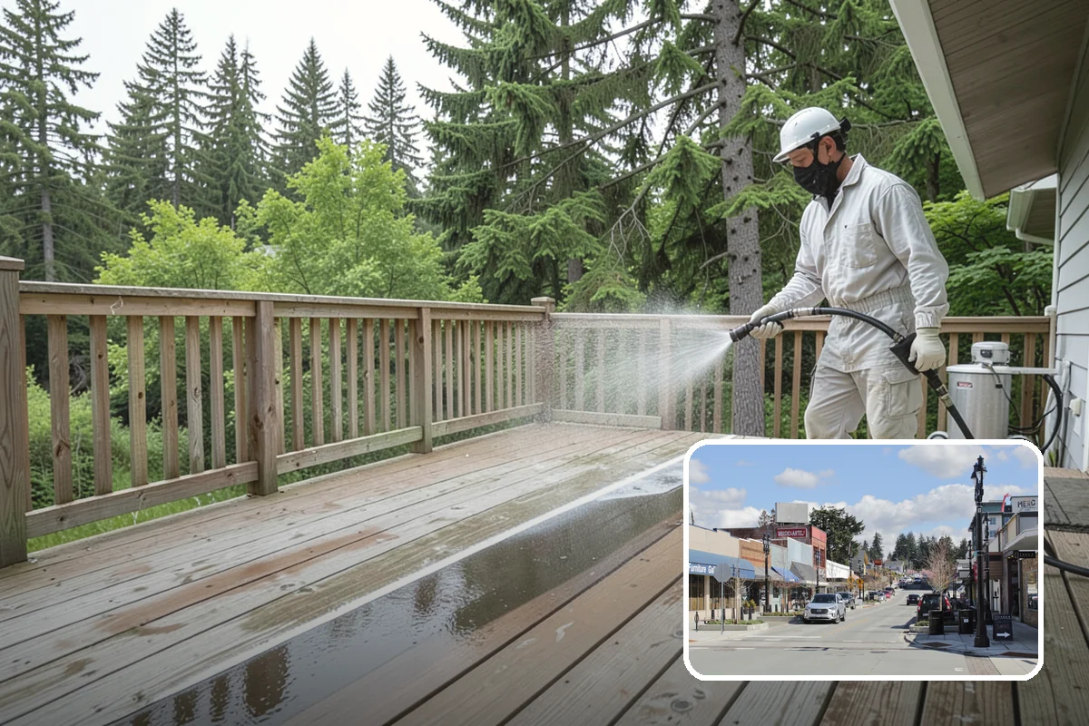 Outdoor Kitchen Cleaning in Bothell, King County, WA - Cuts cooking grease alongside weather-driven mildew