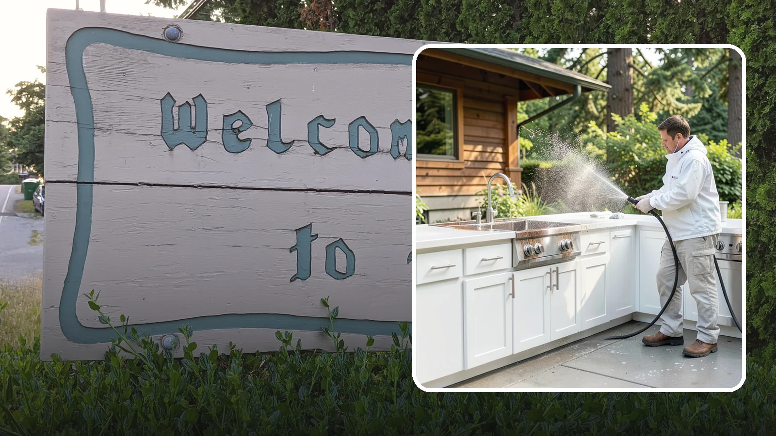 Outdoor Kitchen Cleaning in Brier, Snohomish County, WA - Detail-clean outdoor kitchen counters, cabinetry, and surrounds to cut grease and grime without harming appliances.