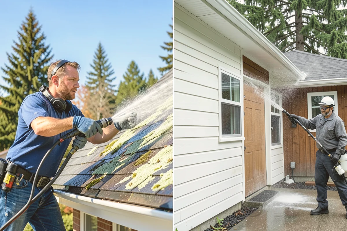 Outdoor Kitchen Cleaning in Brier, Snohomish County, WA - Cover and protect appliances and utility connections