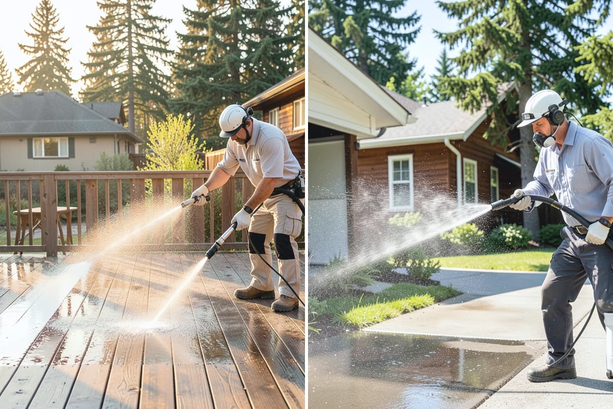 Outdoor Kitchen Cleaning in Buckley, Pierce County, WA - Cover and protect appliances and utility connections