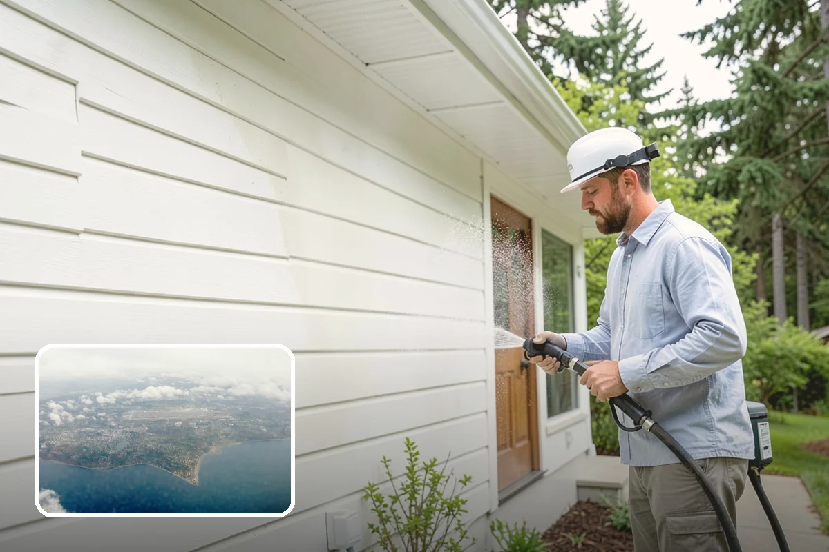 Outdoor Kitchen Cleaning in Burien, King County, WA - Cuts cooking grease alongside weather-driven mildew