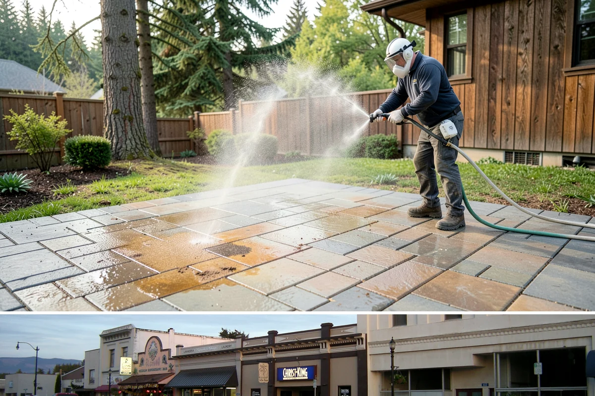Outdoor Kitchen Cleaning in Burlington, Skagit County, WA - Late spring is ideal so the kitchen is clean and ready as the outdoor cooking season begins.