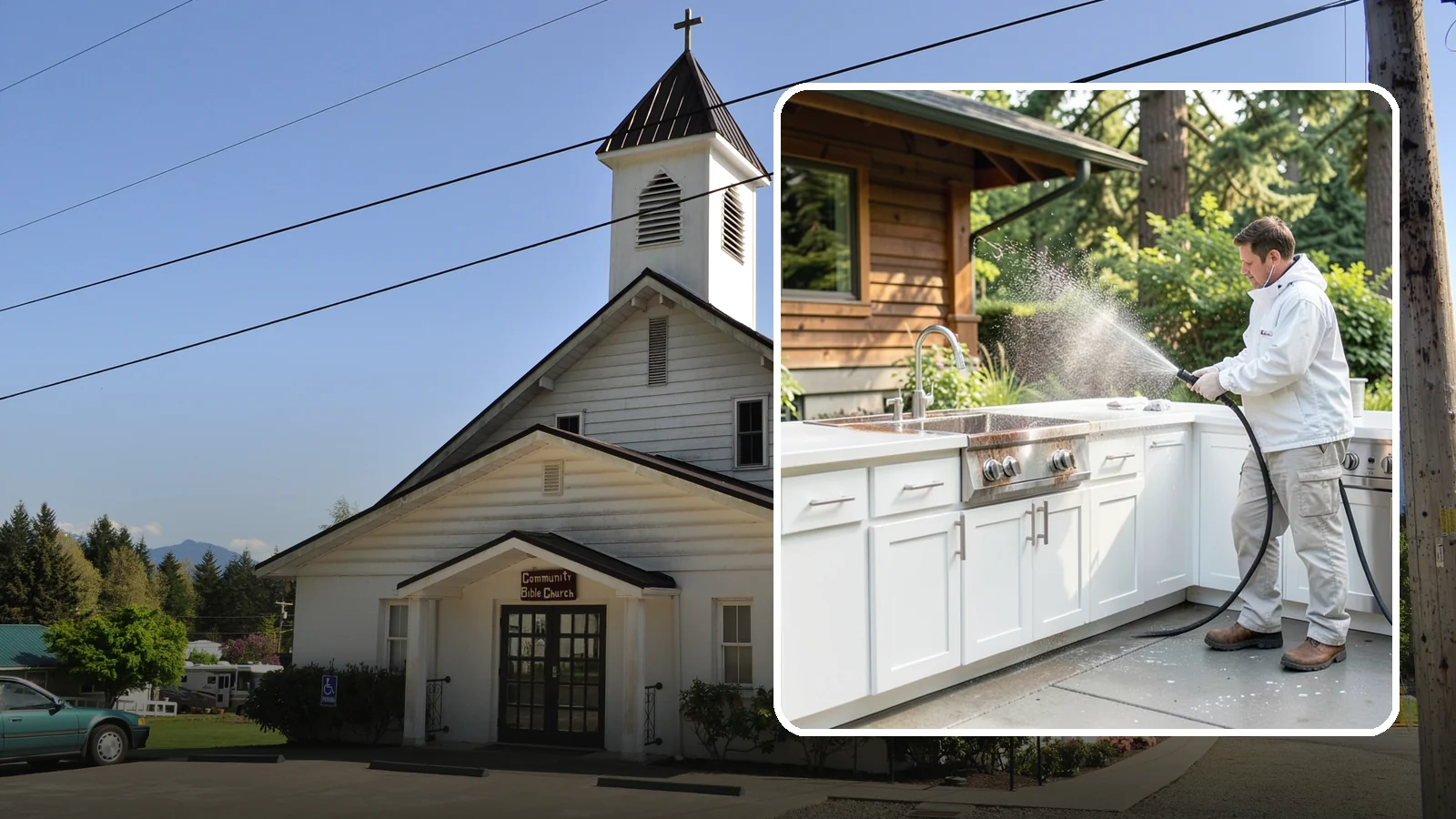 Outdoor Kitchen Cleaning in Concrete, Skagit County, WA - Detail-clean outdoor kitchen counters, cabinetry, and surrounds to cut grease and grime without harming appliances.