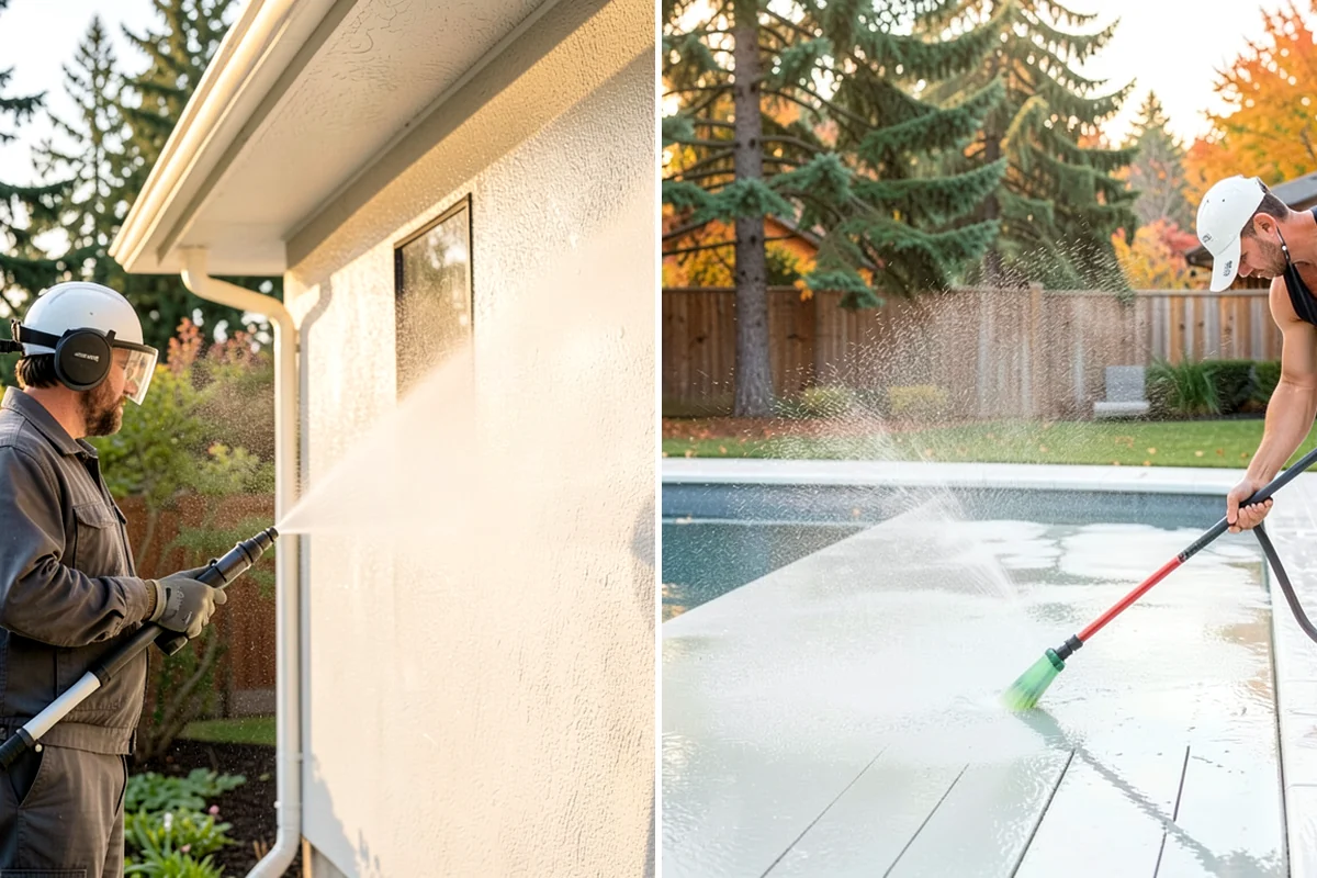 Outdoor Kitchen Cleaning in Concrete, Skagit County, WA - Cover and protect appliances and utility connections