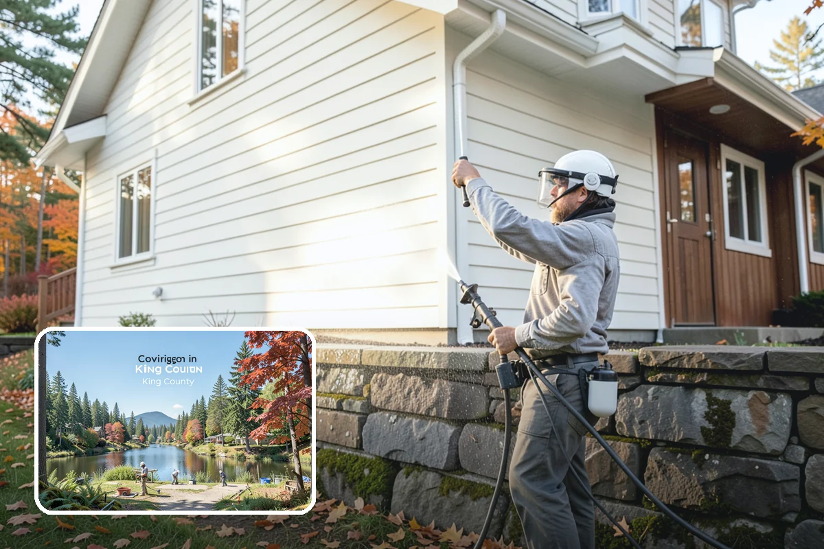 Outdoor Kitchen Cleaning in Covington, King County, WA - Cuts cooking grease alongside weather-driven mildew